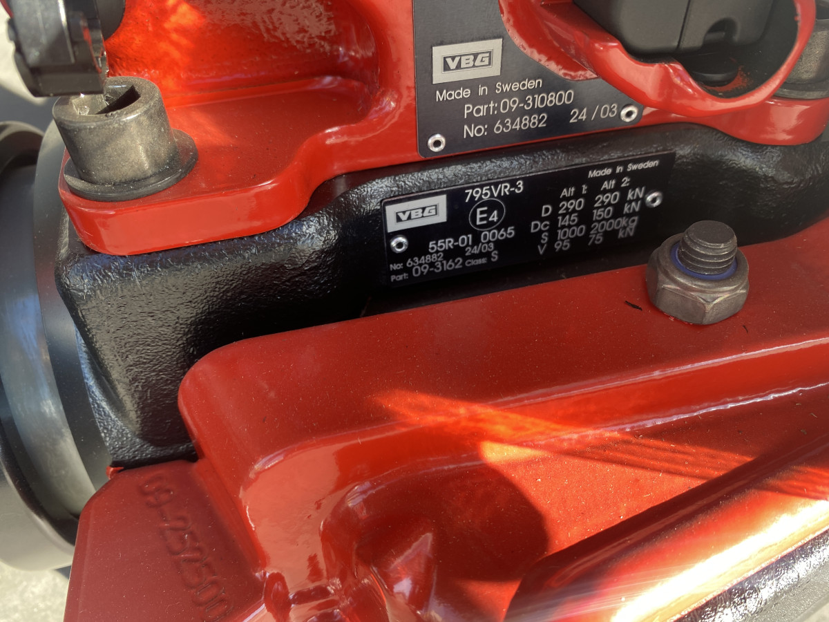 Сцепное устройство 795VR-3 /570C61000 (бывш. 09-256100) 290 kN