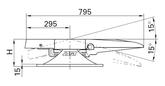 Седельно-сцепное устройство JOST  JSK37C150