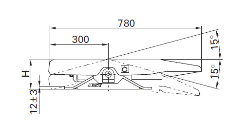 Седельно-сцепное устройство  JSK36DV1